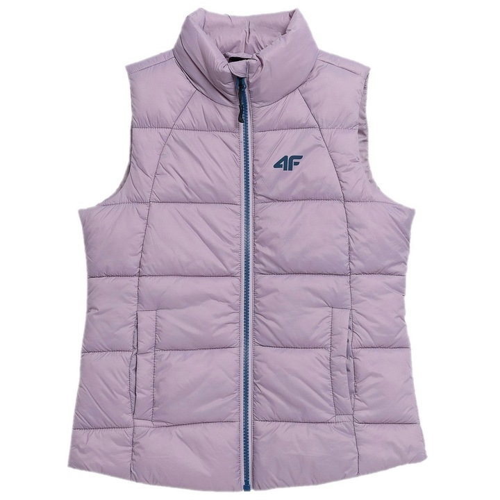 4F gyerek mellény, lila, könnyű anyag