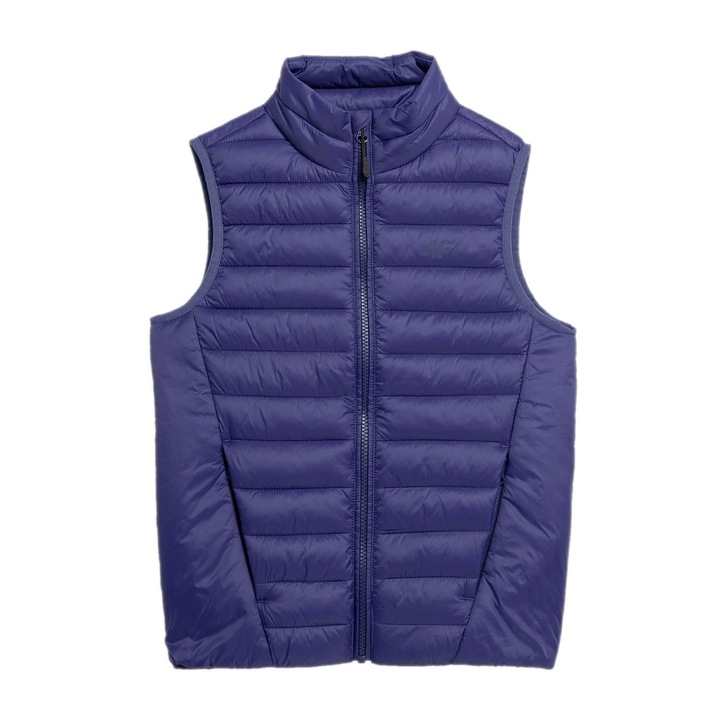 4F gyermek mellény, M008 modell, sötétkék, minőségi anyag, 128 CM