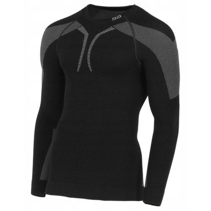 Férfi sportpulóver, Gatta Active, Akril, Fekete