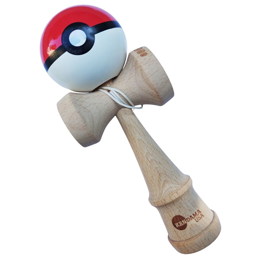 Kendama bila Pokemon, 18 cm rosu, bimbimbo - eMAG.ro