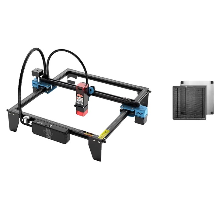 Gravor laser TTS-10 Pro, zona de gravare 600x600mm, viteza de gravare 30000 mm/min, compatibilitate material, conectare USB
