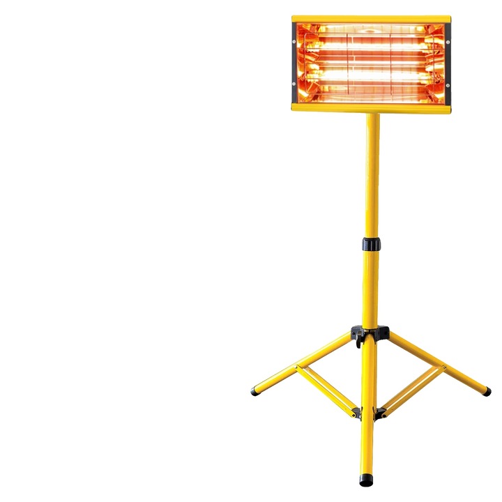 Infravörös festékszárító lámpa, 2000W, állítható állvány, 650x500mm, 220V EU