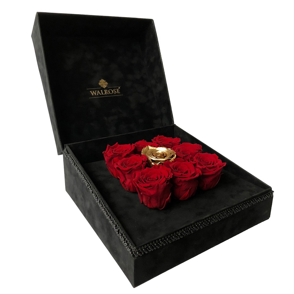 Cutie cu trandafiri eterni Walrose Privé