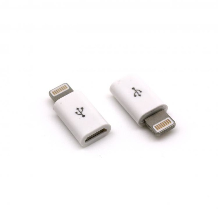 Адаптер SBOX AD.MUSB-IPH5, Micro USB към Lightning за iPhone, iPad и iPod