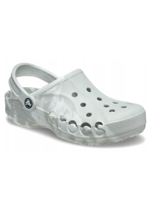 Crocs, Saboti Barbati Spuma Croslite, Baya Marbled 206935 Clog, Gri, Gri, 45-46