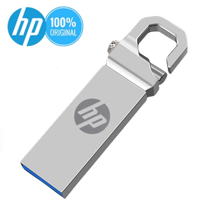 HP 2TB USB memória, fém, ezüst, USB 3.0