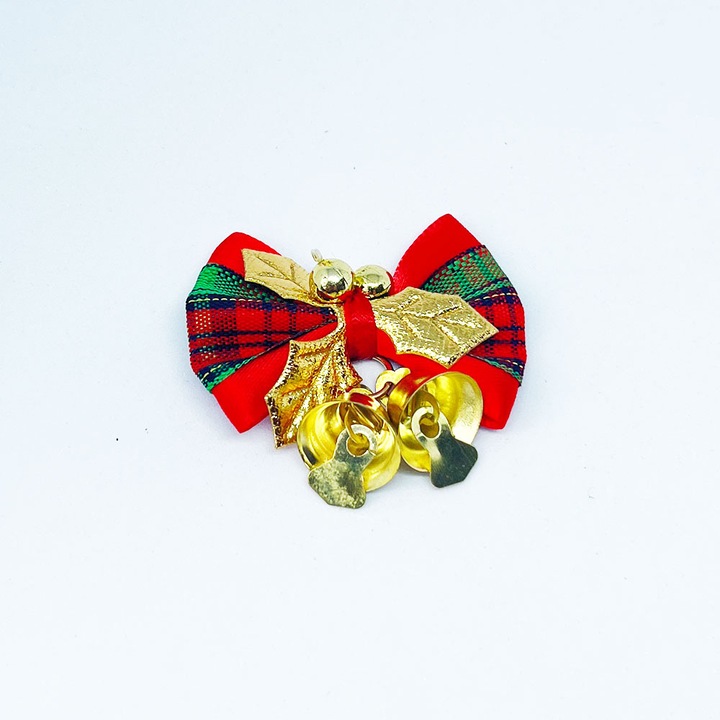 Decoratiune usa KENSUI, Craciun cu clopote fluture, multicolor