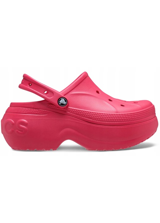 Saboti Crocs Bella 210062, Croslite, Rosu capsuna, 37-38