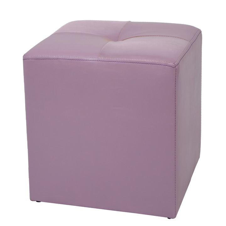 Taburet Cool - imitatie piele mov - 21897