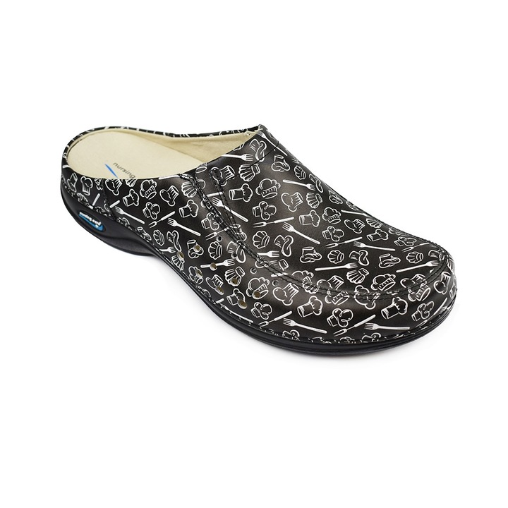 Saboti medicali din piele naturala, lavabili, Nursingcare Wash'Go Berlin, Kitchen 40