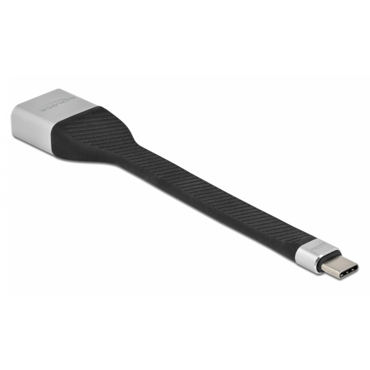 Адаптер USB тип C към Displayport (DP Alt Mode) 4K60Hz T-M 14см, Delock 86934