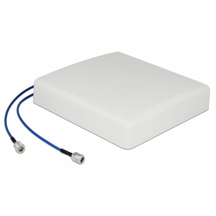 Antena LTE (Lora) MIMO 2 x N jack 8 dBi насочена с RG-402 37см, Delock 88931