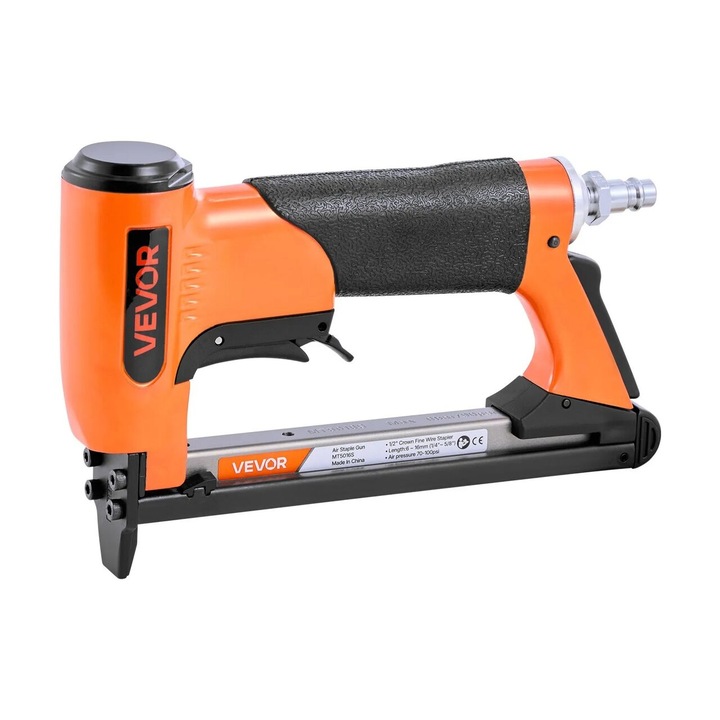 Capsator pneumatic, VEVOR, calibru 20, lungime capse 6-16 mm, admisie 4.8-7 Bar, capacitate 110 buc, 220x145x48 mm