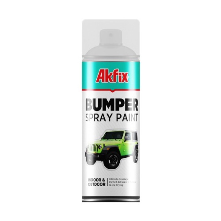 Акрилна спрей боя Akfix Спрей боя за броня черна 400ml Gw.380гр (6), 400ml, U
