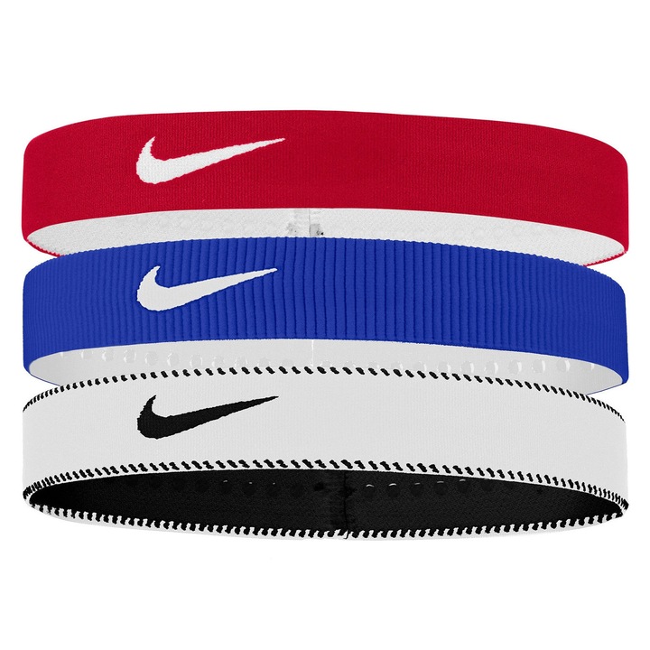 3 db Nike hajpánt szett, többszínű, univerzális méret