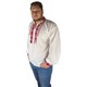 Ie barbati CPB3 alb crystal/rosu bordo, marimea M