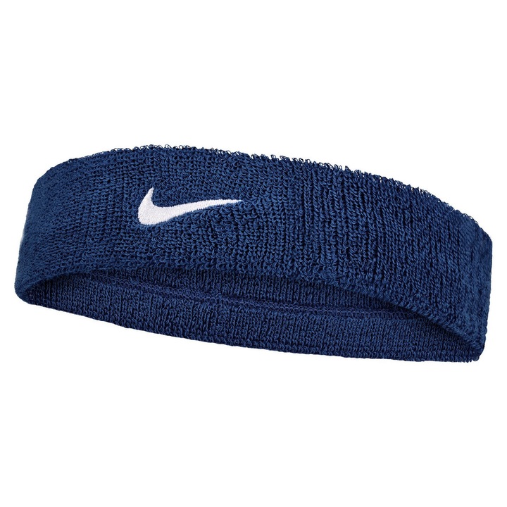 Bentita sportiva Nike Swoosh, granat, material absorbant, dimensiune universala