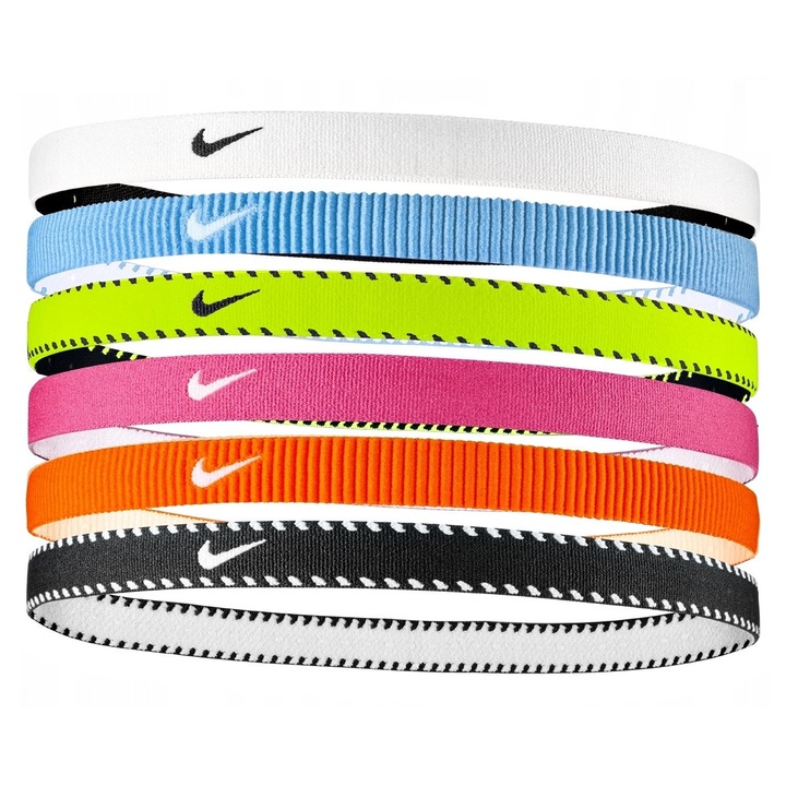 Nike Flex Classic sport fejpánt szett, 6 darabos, többszínű, univerzális méret
