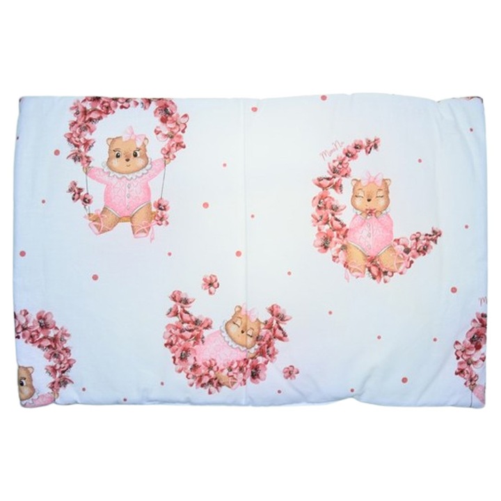 Perna pentru copii 40 x 60 cm "A", MimiNu 439924R, Roz