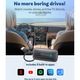 Vezeték nélküli OTTOCAST Play2Video Ultra adapter CarPlay, Android Auto, AI Box, beépített videólejátszó, Netflix/YouTube/IPTV, Plug & Play streaming eszköz autóba