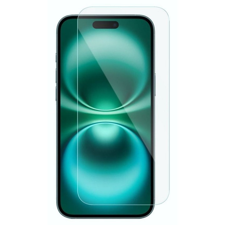 Folie de Sticla Tempered Glass 9H, HD Clear pentru iPhone 15 Plus / iPhone 16 Plus