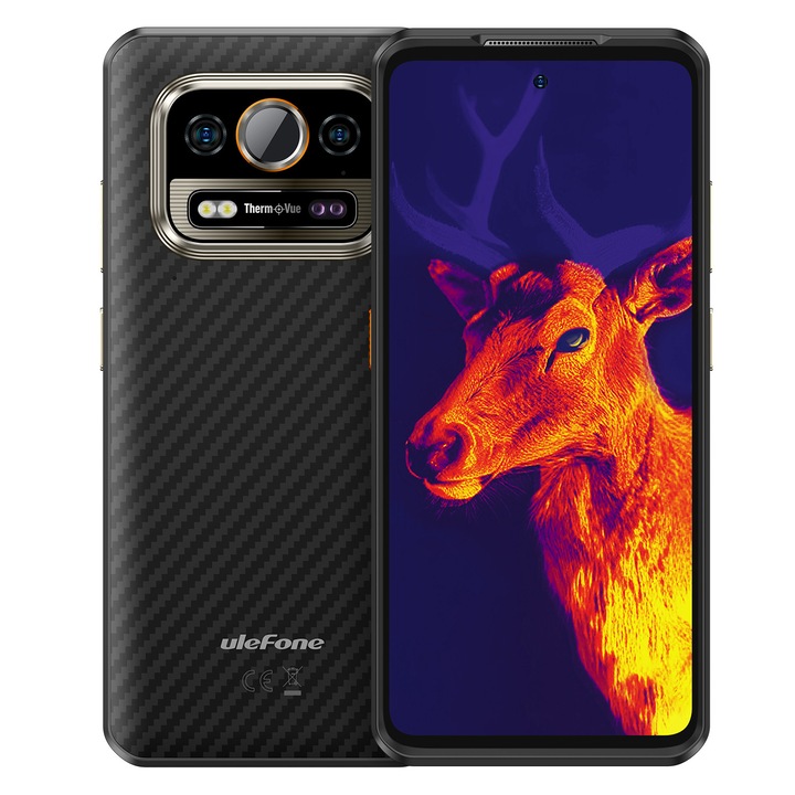 Смартфон Ulefone Armor 25T Pro, 5G, 256GB/8GB RAM, 6500mAh, Black