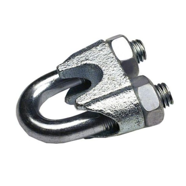 Set 30 bucati brida galvanizata DIN741, pentru cablu fi3, M3, 09520010 UNIQ