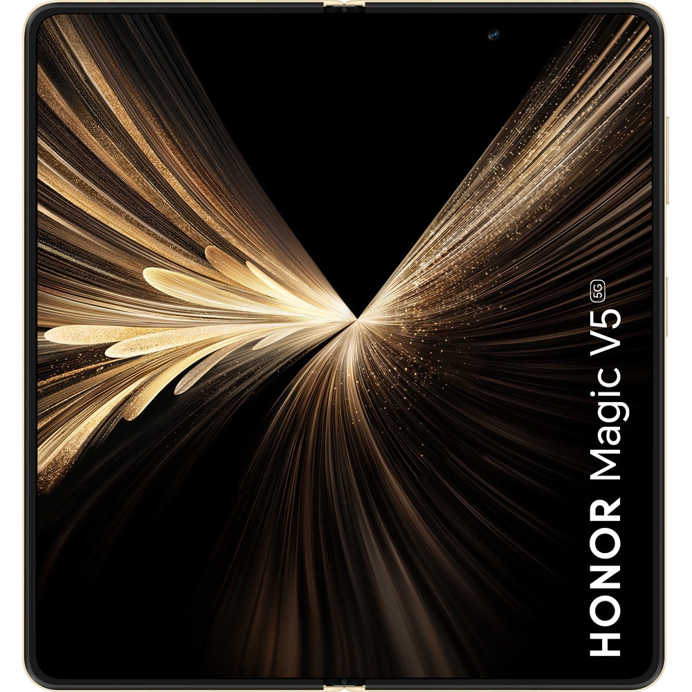 Telefon mobil HONOR Magic V5 5G, 512GB, 16GB RAM, Dual SIM, Ivory