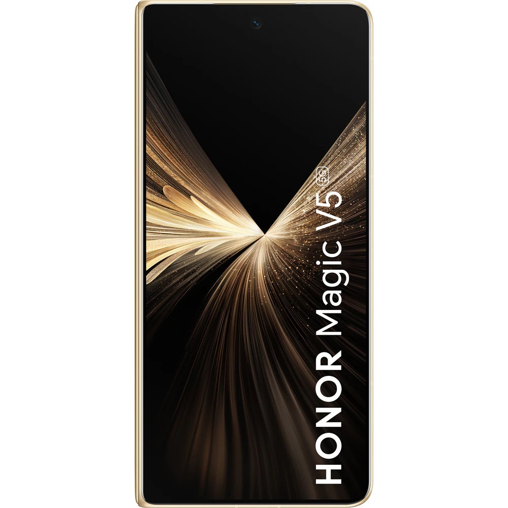 Telefon mobil HONOR Magic V5 5G, 512GB, 16GB RAM, Dual SIM, Ivory