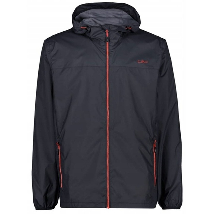 Férfi sportkabát CMP, fix kapucnis modell, vízálló