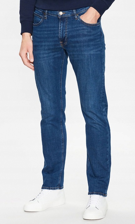 Blugi barbatesti Lee Daren Kahuna, bumbac/elastan, albastru, W29-L32 US