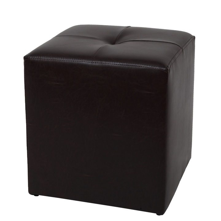 Taburet Cool - imitatie piele wenge - 21835