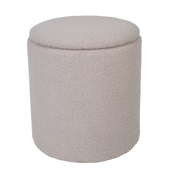 Taburet Nadia - stofa T05 - crem