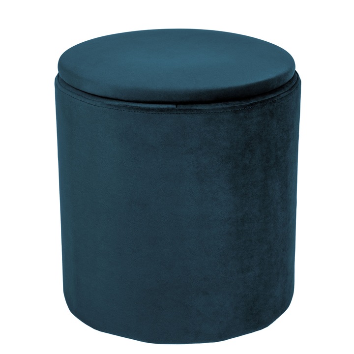 Taburet Nadia - stofa H13 - turcoaz