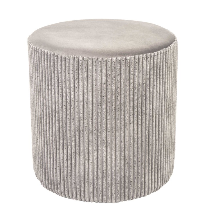 Taburet Bianca - stofa L06 - crem