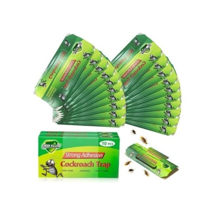 Set 20 capcane ecologice pentru gandaci