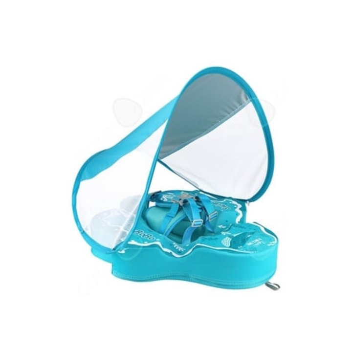 Надуваем пояс Confozen 50x50x10 см, с подвижен сенник, за момчета и момичета 4-48 месеца