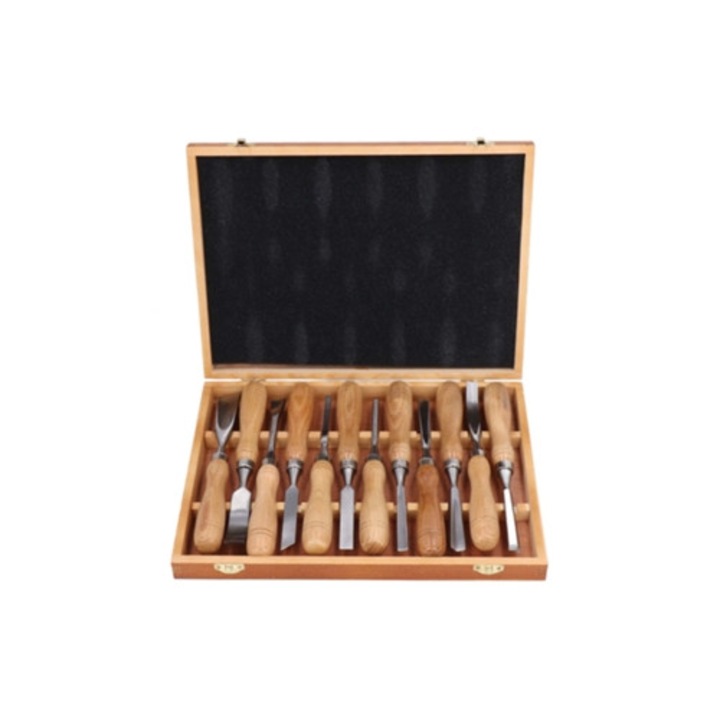Set unelte pentru sculptura in lemn, ideal pentru DIY