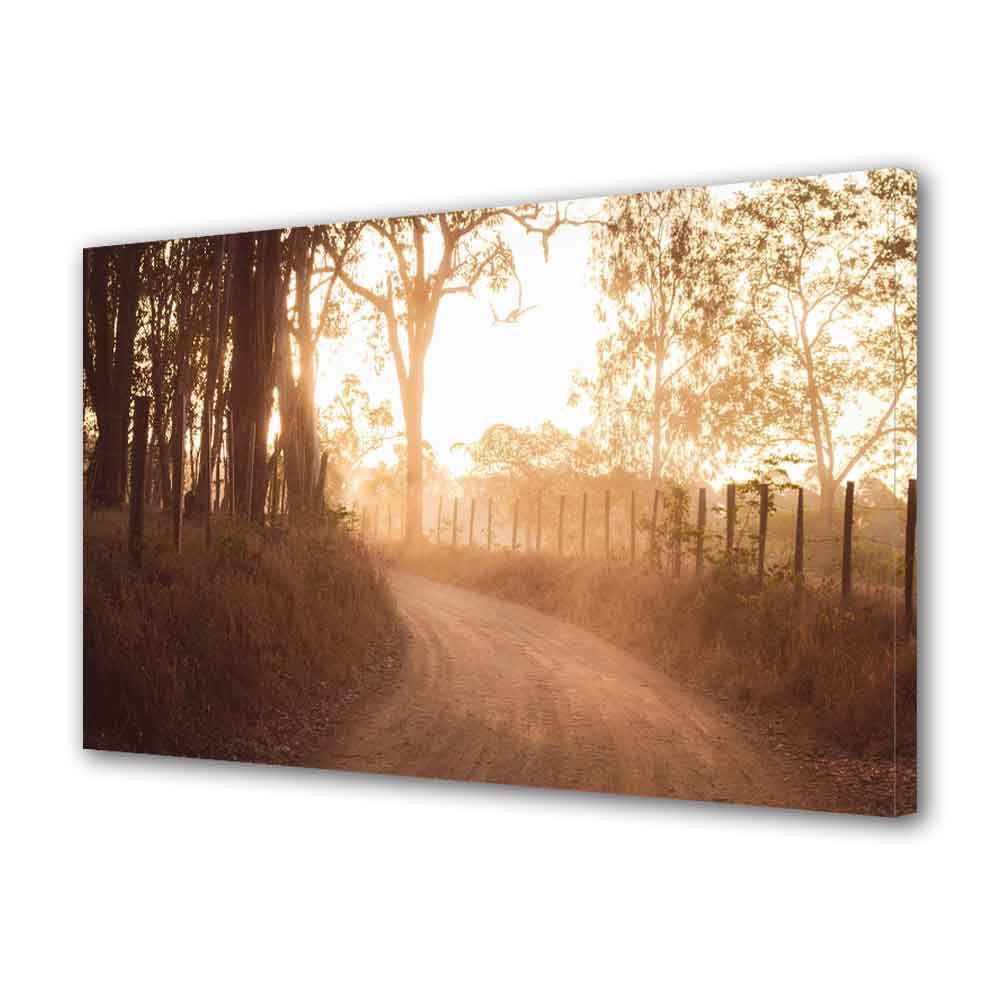 Tablou VarioView MoonLight Fosforescent Luminos in Intuneric Peisaje Drum de tara 60 x 90 cm