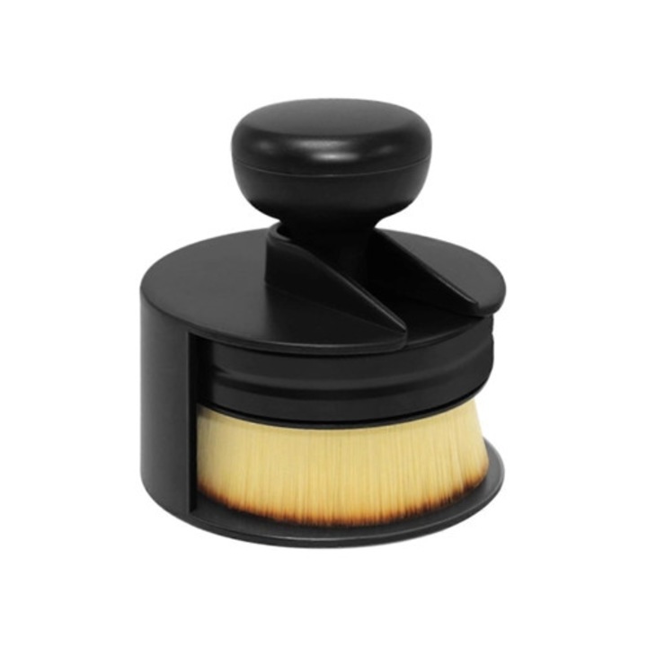 Pensula Kabuki pentru fond de ten Aquaforge, aplicare machiaj fata si corp