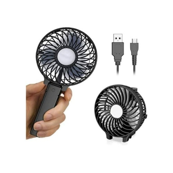 Ventilator mini TURMIN Fs04012-Y4, 30x15cm, negru