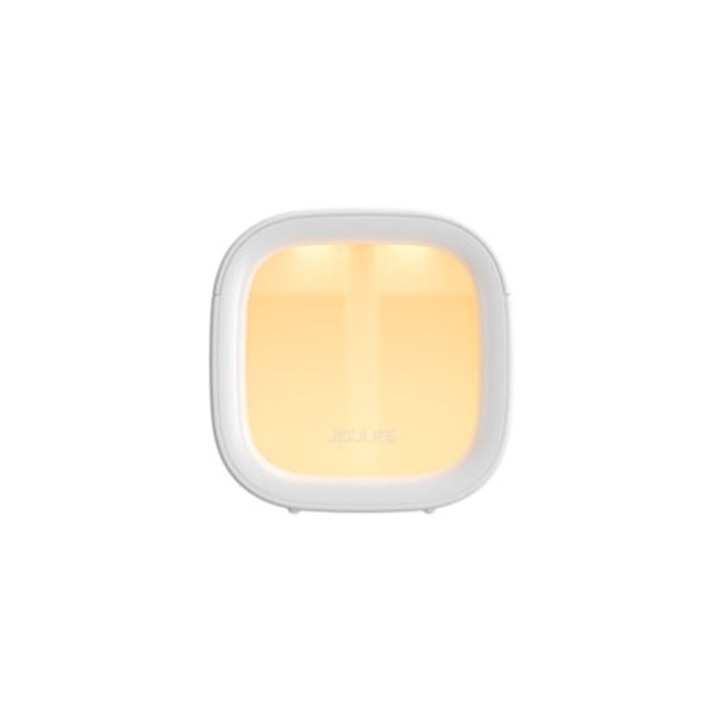 Jisulife hordozható asztali párásító, USB tölthető, éjszakai fény, aromaterápia, 20x10x10cm