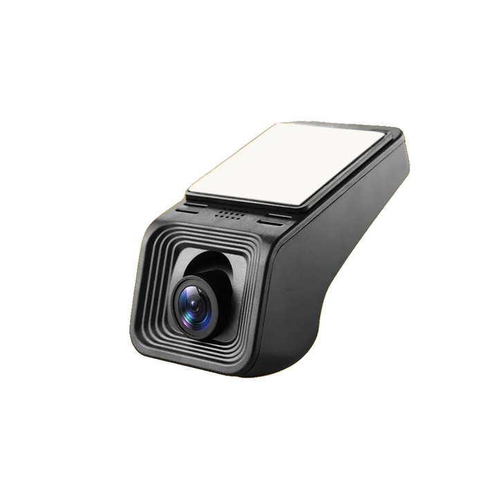 Camera auto DVR, 1920x1080, 30 cadre pe secunda, portabila, capacitate de viziune nocturna, dimensiuni compacte