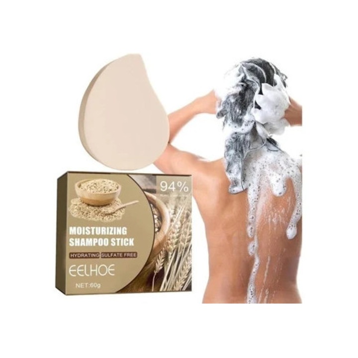 Hajszappanok, 5 darabos készlet, hajnövekedéshez, hajhullás ellen, rizs és zab