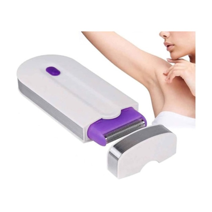 Epilator IPL AUJEZON permanent, fara durere, reincarcabil, mov