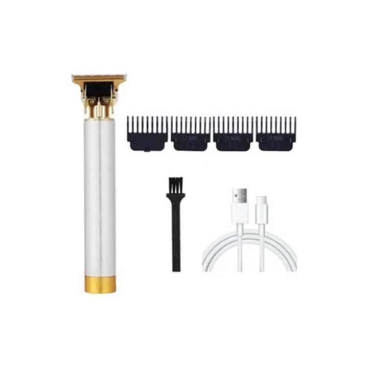 Aparat de tuns fara fir pentru barbati, masina de tuns profesionala pentru barbie, negru