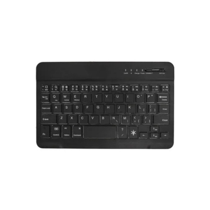 Tastatura wireless profesionala pentru laptop, 30x15cm, neagra