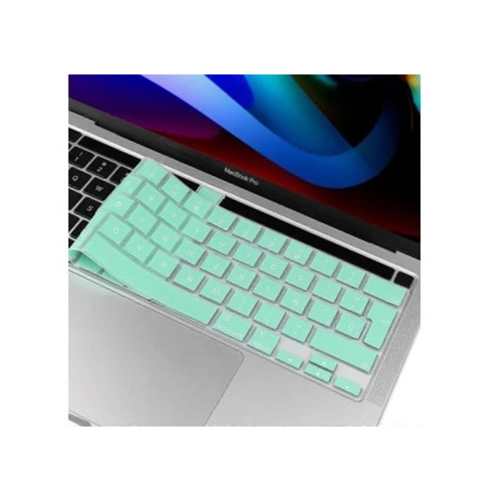 Folie protectie pentru tastatura Macbook, silicon, set