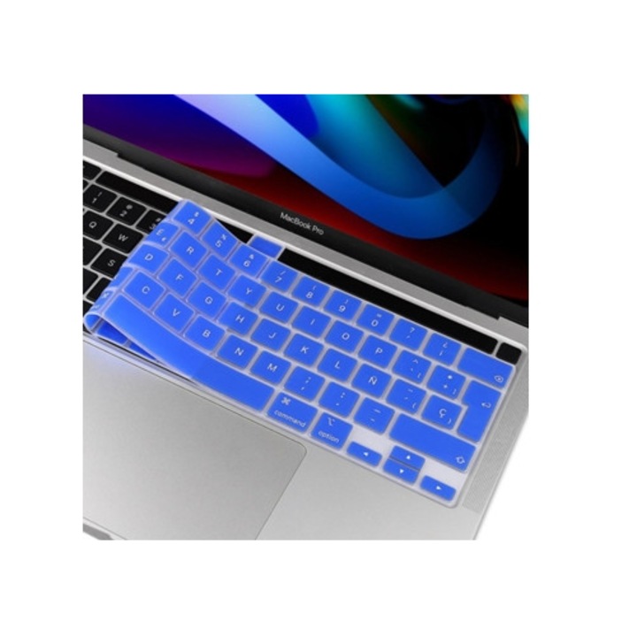 Folie protectie pentru tastatura Macbook, silicone, set