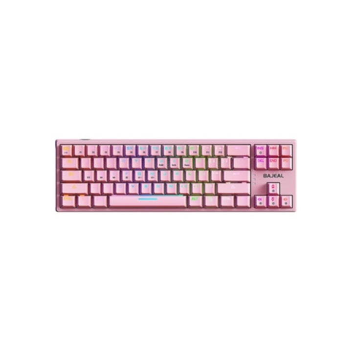 Tastatura mecanica pentru gaming K71, 71 taste, cablat, negru